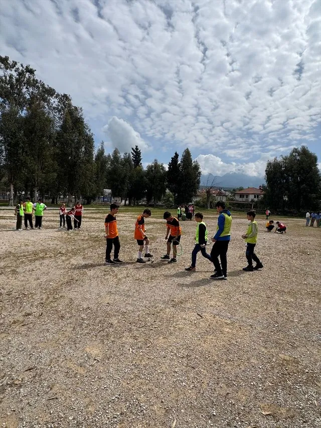 Muğla'da öğrenciler bocce turnuvasında mücadele etti