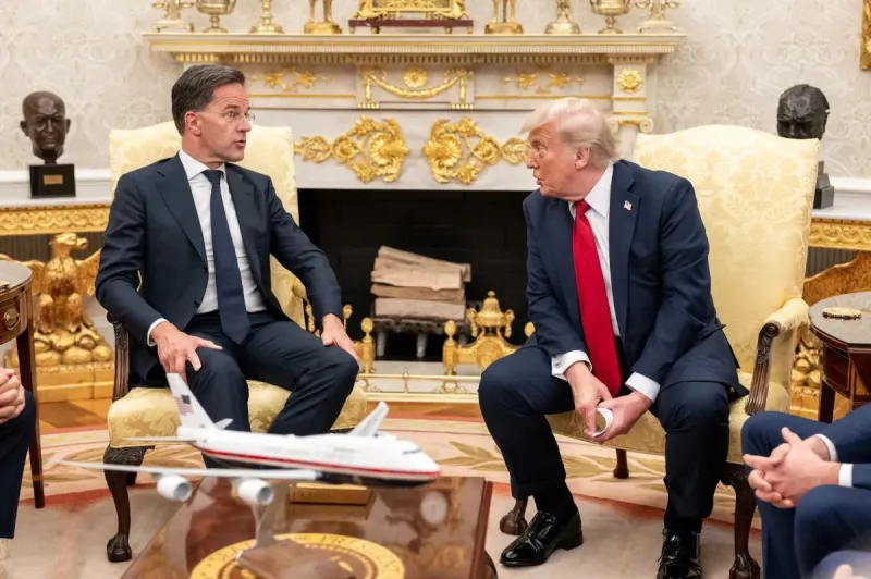 ABD Başkanı Trump, NATO Genel Sekreteri Rutte ile Beyaz Saray