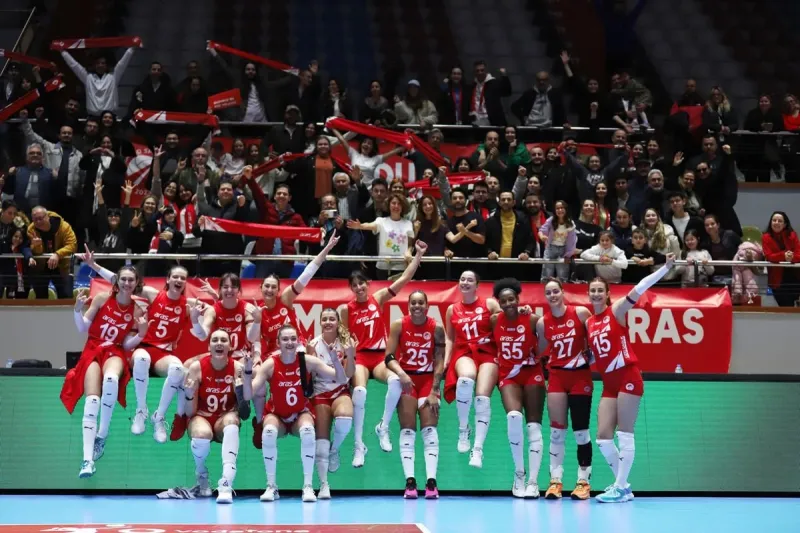 Aras Kargo voleybolda Balkan Kupası