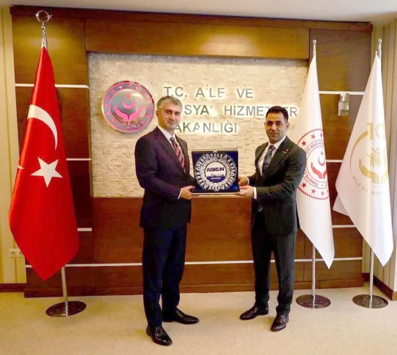 ASKON yönetiminden Bakan Yardımcısı Tarıkdaroğlu