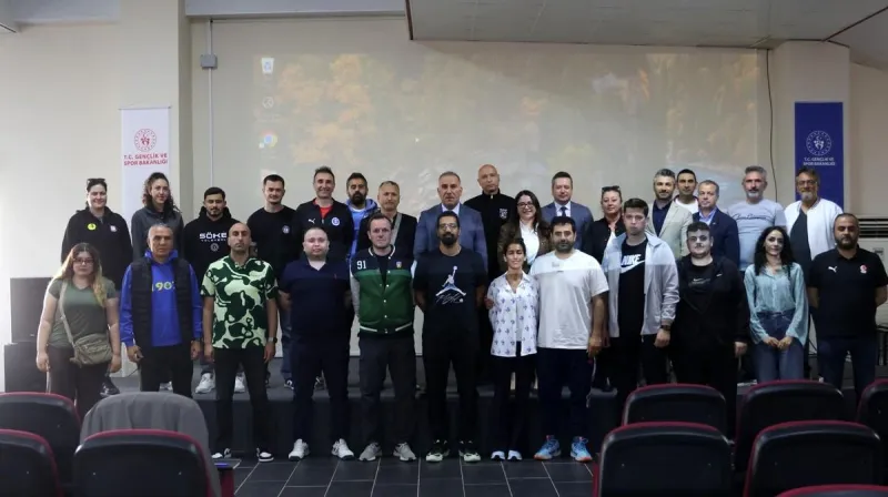 Aydın'da sporda şiddete karşı ortak akıl buluşması