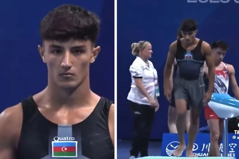 Azerbaycanlı sporcu fizik kurallarına meydan okudu
