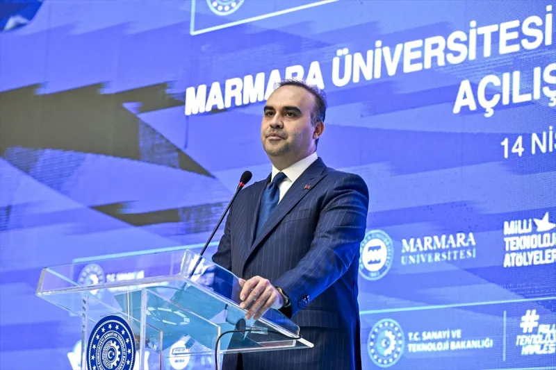 Bakan Kacır, Marmara Üniversitesi Milli Teknoloji Atölyesi Açılış Töreni