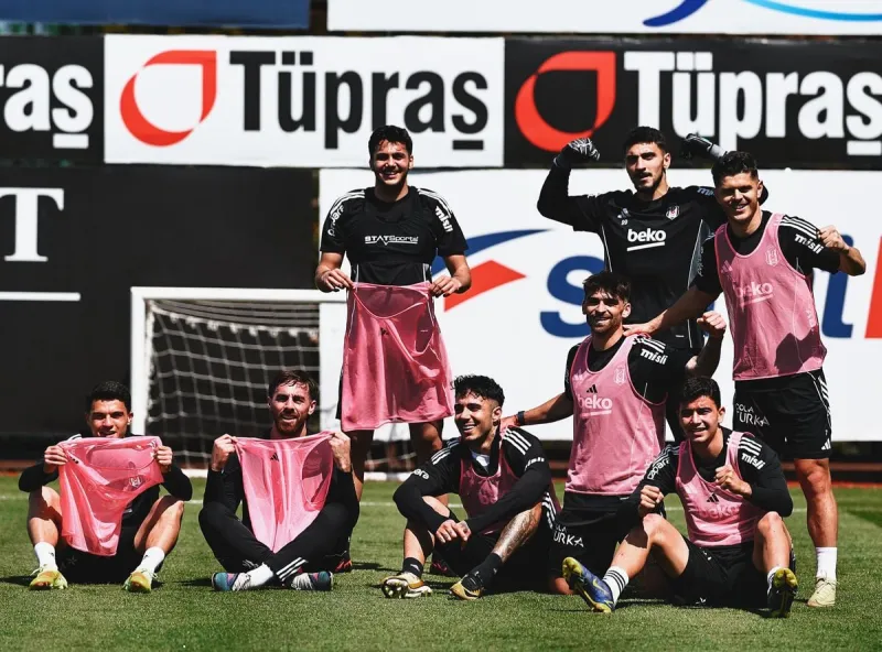 Beşiktaş'ta Samsunspor maçının hazırlıkları sürüyor