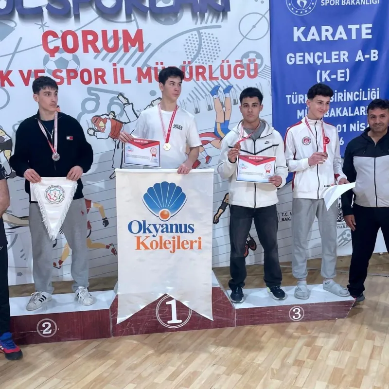 Bilecik'e Karate Türkiye Şampiyonası'nda dereceler geldi
