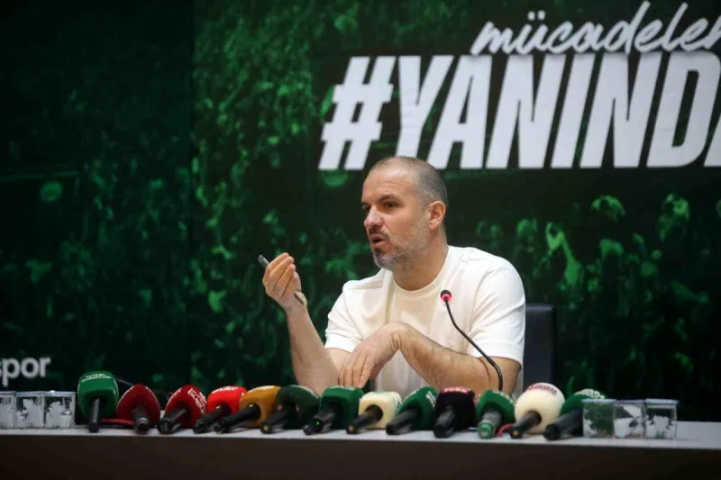 Bursaspor Teknik Direktörü Mustafa Er, transfer takvimini açıkladı