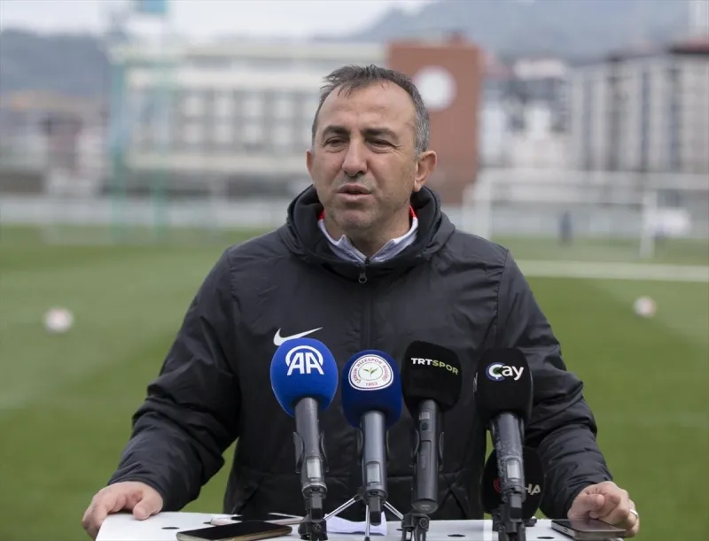 Çaykur Rizespor Teknik Direktörü Uçar, Kayserispor maçı öncesi değerlendirmede bulundu Açıklaması