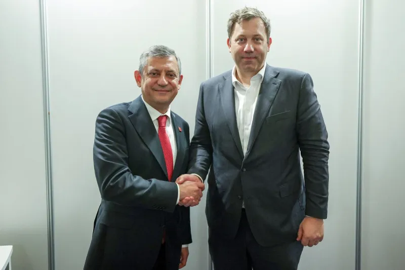 CHP Genel Başkanı Özel, Almanya Başbakan Yardımcısı ve Maliye Bakanı Klingbeil ile görüştü