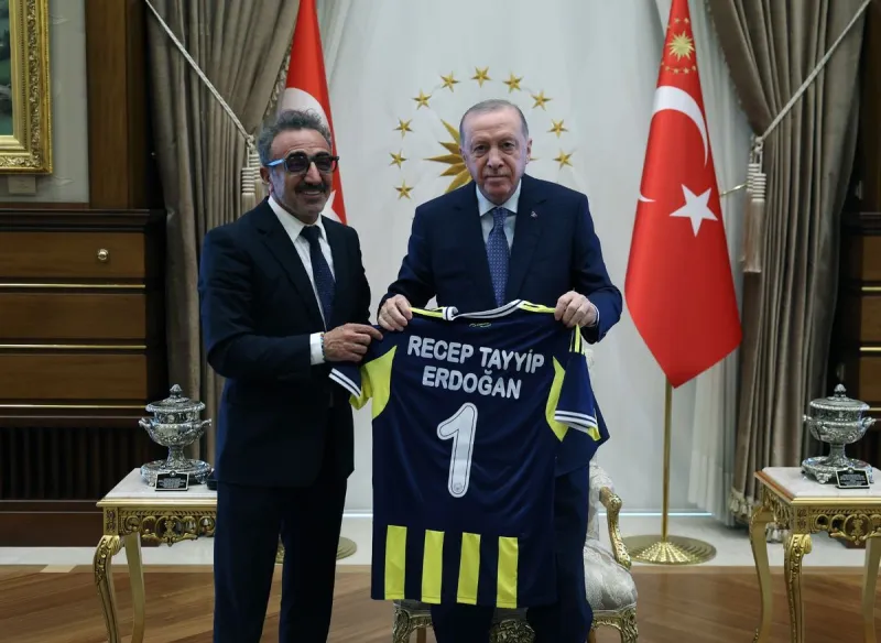 Cumhurbaşkanı Erdoğan, iş insanı Ulukaya