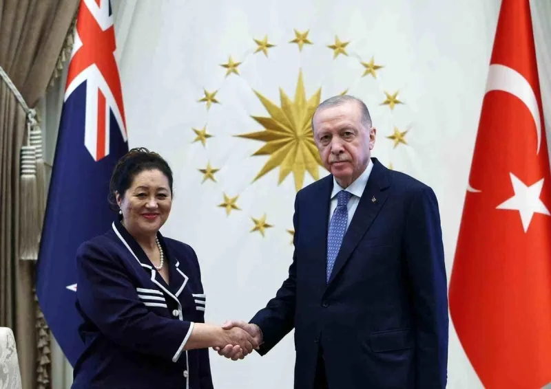 Cumhurbaşkanı Erdoğan, Yeni Zelanda Genel Valisi Kiro