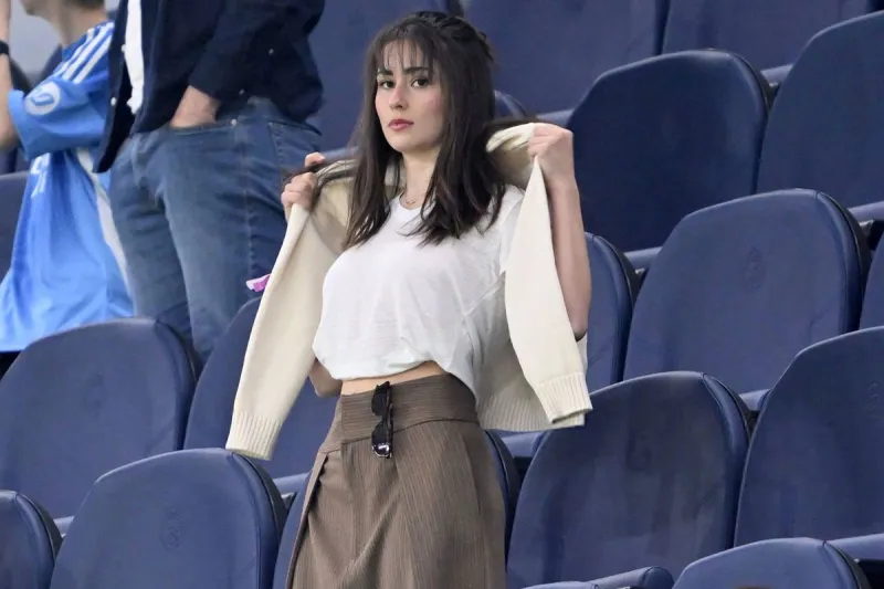 Dün yine maça gitmiş! Duru Nayman