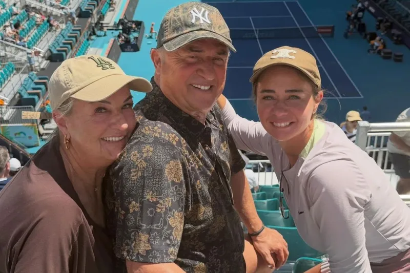 Fatih Terim Miami Açık'ta Ailesiyle Birlikte