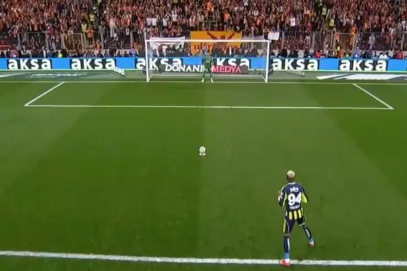 Fenerbahçe, Galatasaray karşısında penaltı vuruşundan yararlanamadı