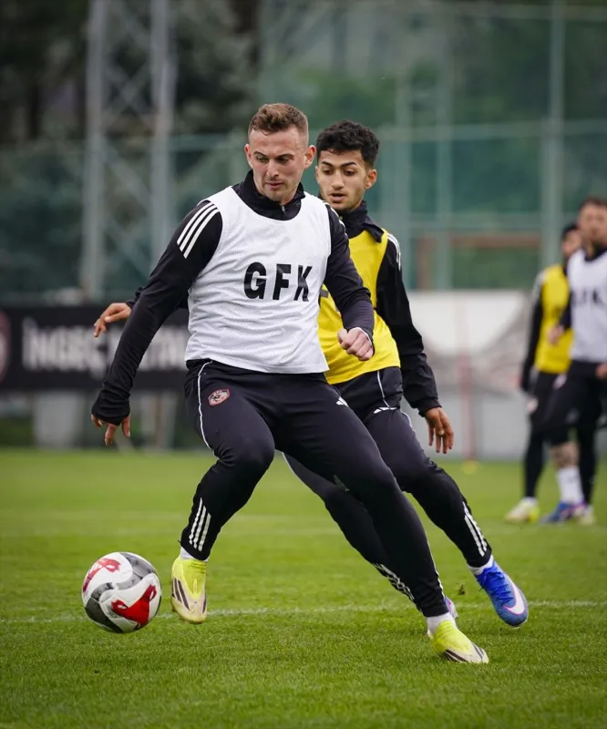 Gaziantep FK, Kayserispor maçının hazırlıklarını sürdürdü