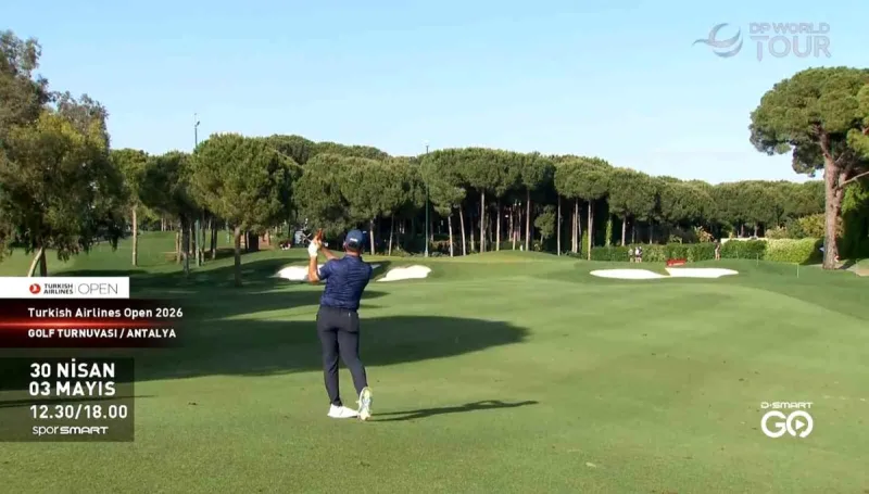 Golfün yıldızları Antalya