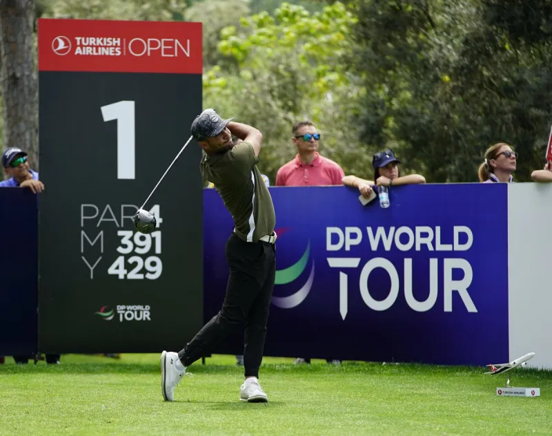 Golfün yıldızları Antalya