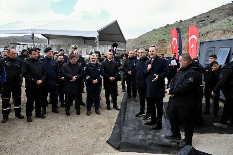Haluk Görgün, dron gösterim faaliyetini inceledi