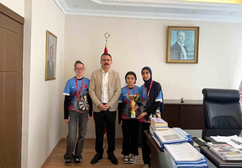 Kaymakam Ateş, Türkiye şampiyonası öncesi sporcuları ağırladı