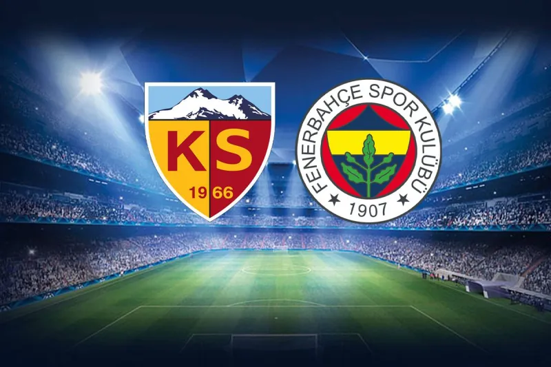 Kayserispor-Fenerbahçe mücadelesinin ilk 11