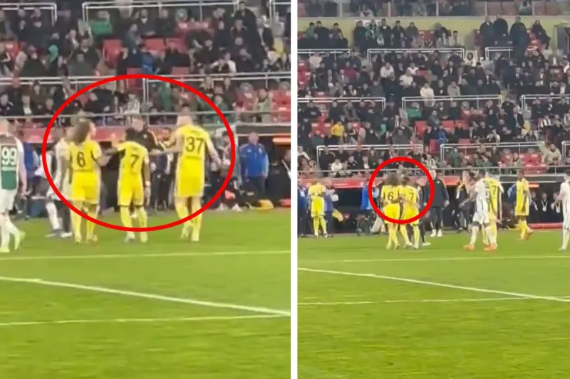 Konyaspor'a elenen Fenerbahçe'de iki yıldız isim birbirleriyle tartıştı