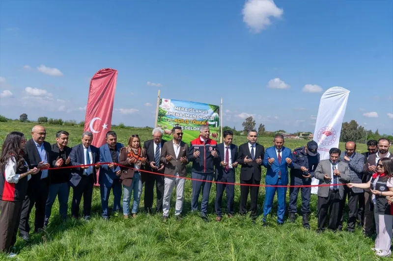 Kozan'da ıslah edilen mera kullanıma açıldı