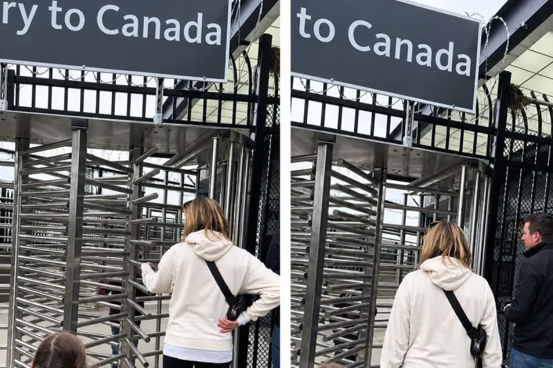 Küçük çocuğun oyun merakı uluslararası sınırı aştı: Yanlışlıkla Kanada’ya geçti