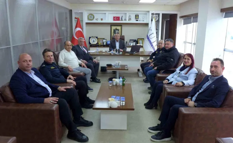 Kuşadası Ticaret Odası, İl Emniyet Müdürlüğü yetkililerini ağırladı