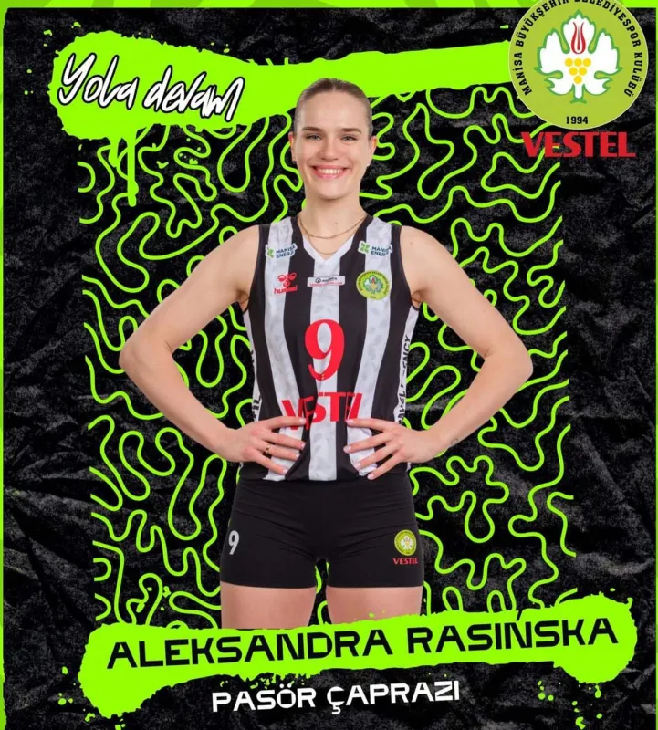 Manisa Büyükşehir Belediyespor'da Aleksandra Rasinska İle Yola Devam: İmzalar Atıldı