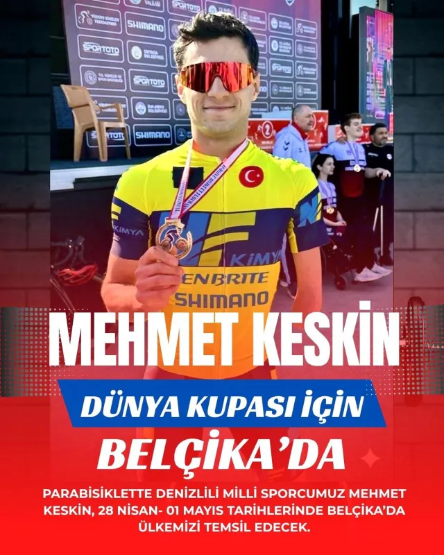 Mehmet Keskin Dünya Kupası için Belçika