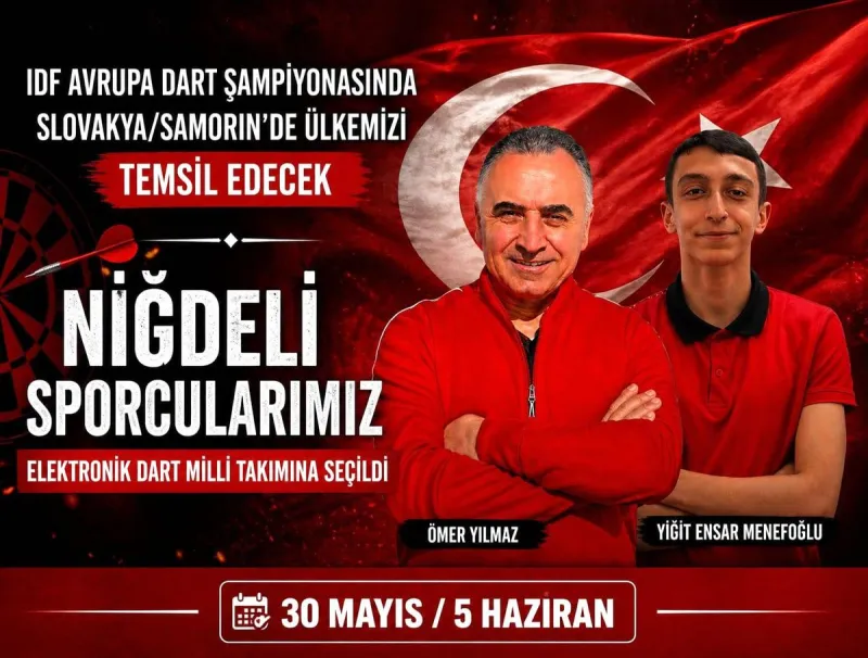 Niğdeli sporcular Avrupa yolcusu