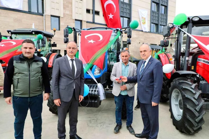 Ordu'da ORKÖY kredisi kapsamında hak sahiplerine araçları teslim edildi