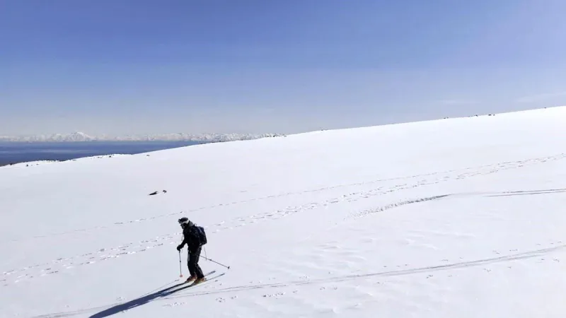 Polonyalı dağcılar Süphan Dağı