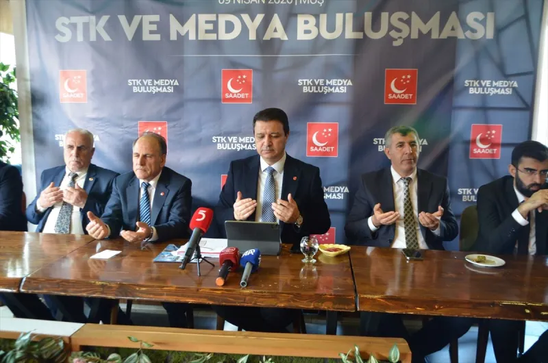 Saadet Partisi Genel Başkanı Arıkan, Muş