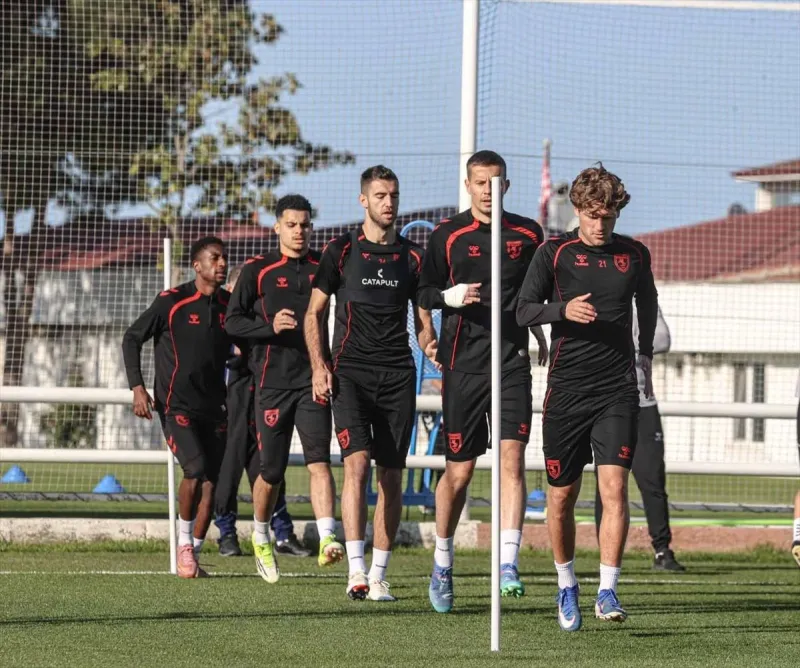 Samsunspor, Galatasaray maçı hazırlıklarına başladı