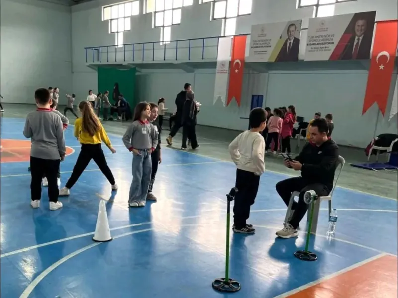 Sinop'ta geleceğin sporcuları yetenek taramasıyla belirleniyor