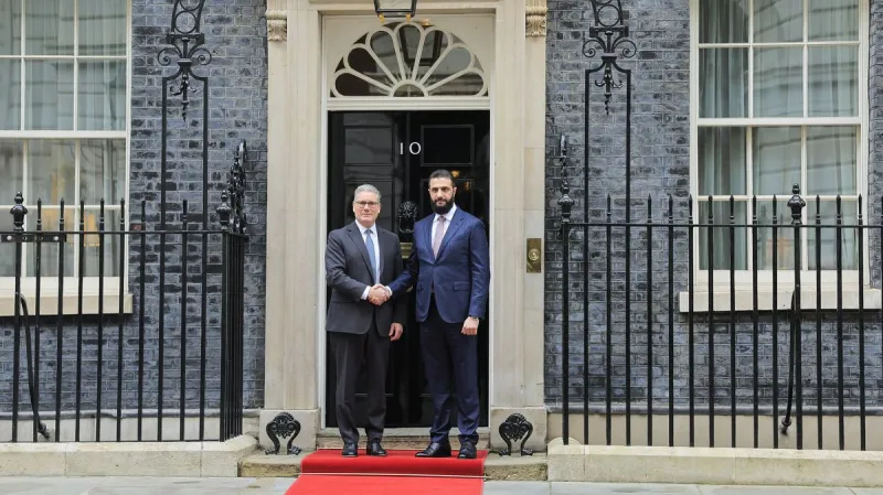 Suriye Cumhurbaşkanı Ahmed Şara, İngiltere
