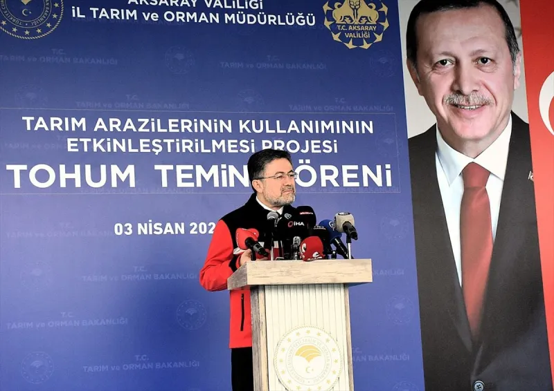 Tarım ve Orman Bakanı Yumaklı, Aksaray