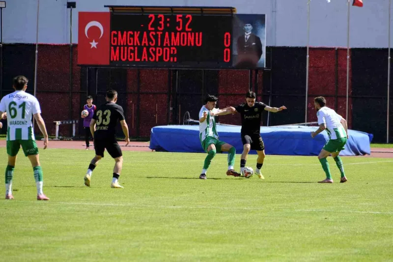 TFF 2. Lig: Kastamonuspor: 0 Muğlaspor: 3