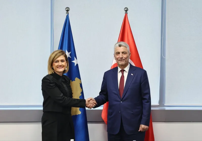 Ticaret Bakanı Bolat, Kosova Sanayi Bakanı ile Görüştü