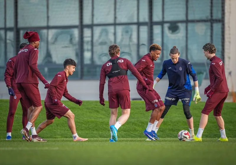 Trabzonspor, Başakşehir maçının hazırlıklarına başladı
