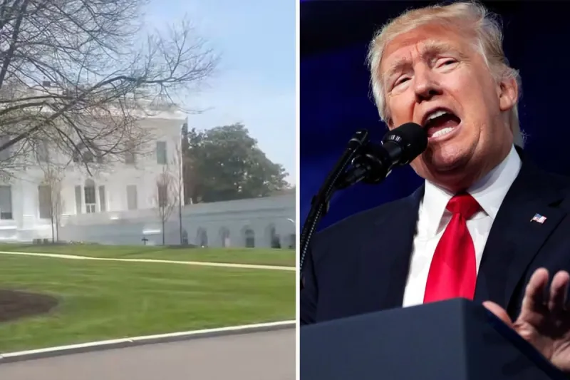 Trump'ın Beyaz Saray'da son ses çaldırdığı müziğe bakın