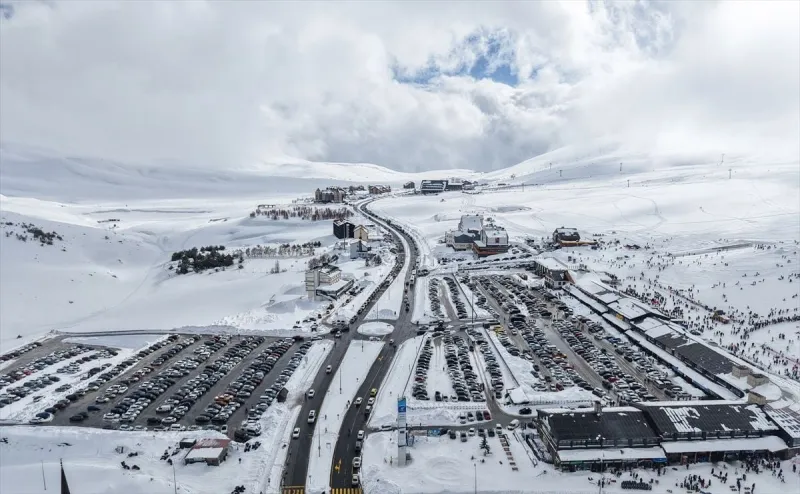 Ziyaretçi rekoru kıran Erciyes