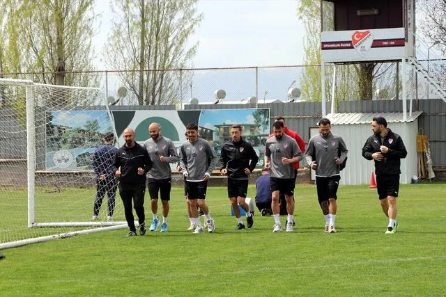 Play-off maçlarına hazırlanan Elazığspor