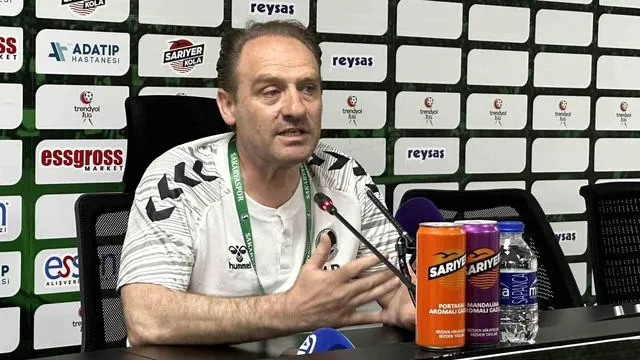 Sakaryaspor Çorum FK maçının ardından