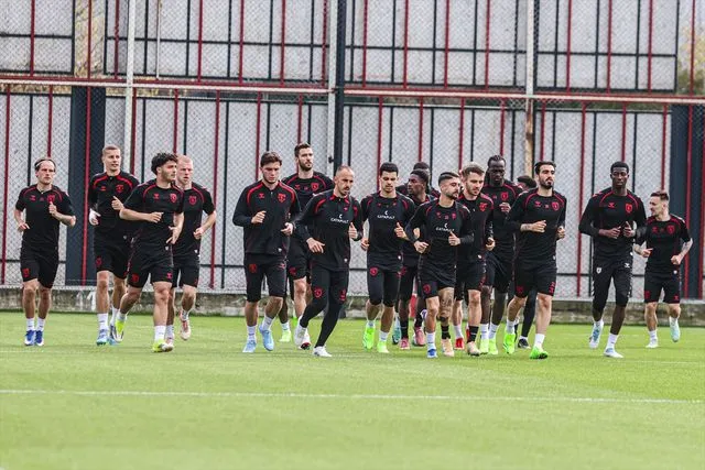 Samsunspor, Trabzonspor maçının hazırlıklarını sürdürdü