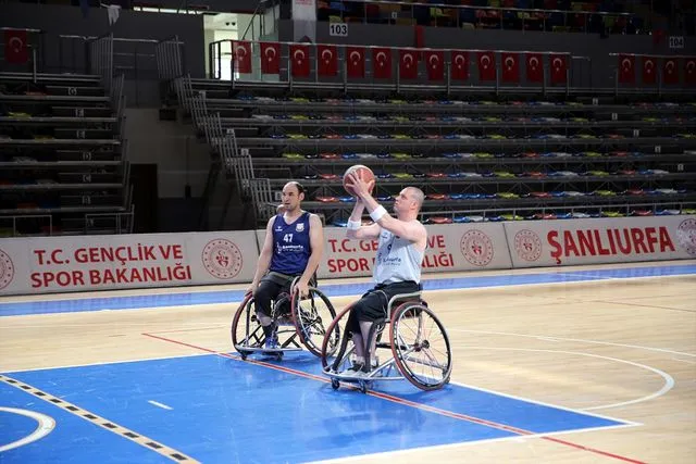 Şanlıurfa'da engelli basketbolunda derbi heyecanı yaşanacak