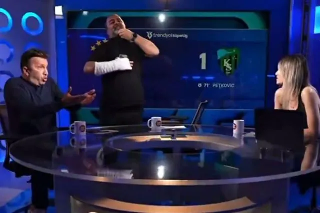 Spor Yayincilarinda Buyuk Kriz: Emre Bol ile Evren Turhan Arasinda Canli Yayinda Ani Gerginlik