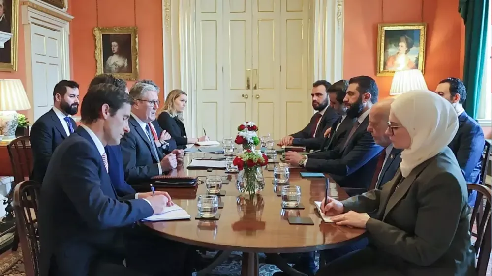 Suriye Devlet Başkanı Ahmed Şara İngiltere'de Temaslarda