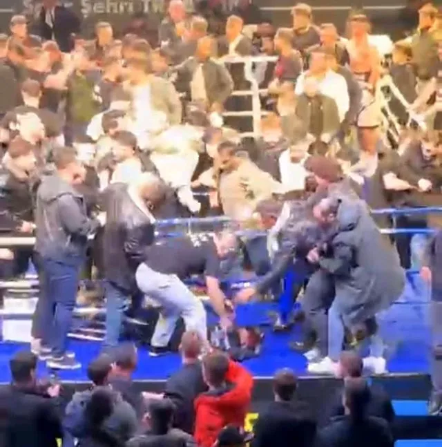 Trabzon'da Düzenlenen Boks Maçı Kavga ile Son Buldu