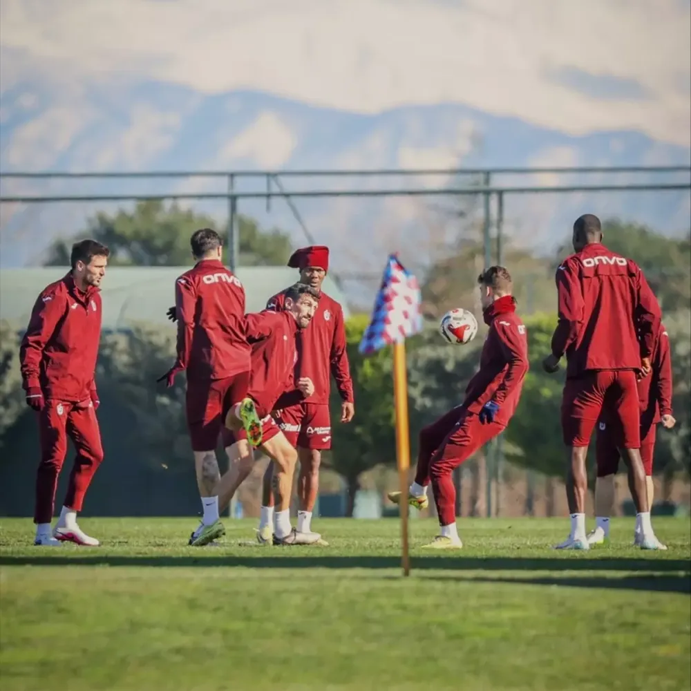 Trabzonspor, Fenerbahçe maçının hazırlıklarını sürdürdü
